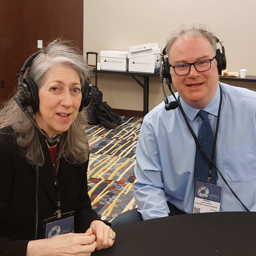 Andrew Riseley, General Counsel/General Manager Legal Services, New Zealand Commerce Commission and Alicia Downey, Downey Law LLC
