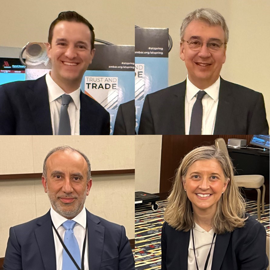 Andreas Mundt, President, Bundeskartellamt, Nuno Cunha Rodrigues, President, Autoridade da Concorrência, James Hunsberger, Axinn, Veltrop & Harkrider LLP, and Jeny Maier, Axinn, Veltrop & Harkrider LLP